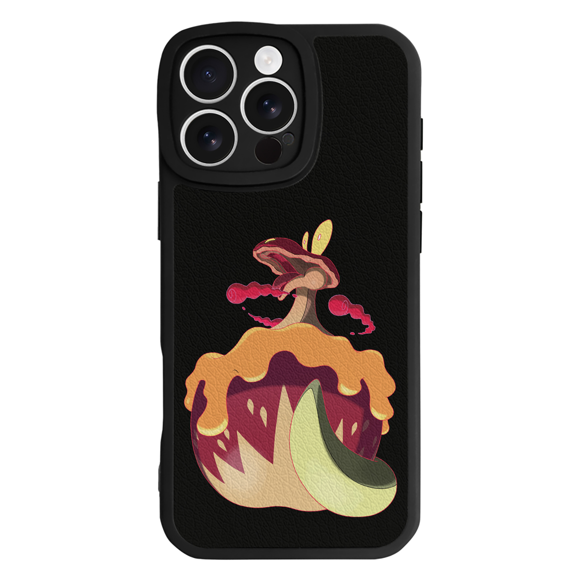 （画像用） ポケットモンスター Pokémon 【iPhone 16シリーズ対応】シリコンスマホケース（レザー調） 材質：シリコン